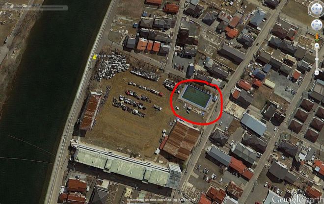 Kesennuma, un abris improvisé.